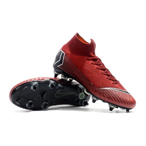 Nike Mercurial SUPERFLY 6 ELITE SG-PRO Anti-Clog Rojo Negro_7.jpg